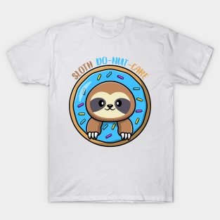 Sloth Do-nut Care T-Shirt